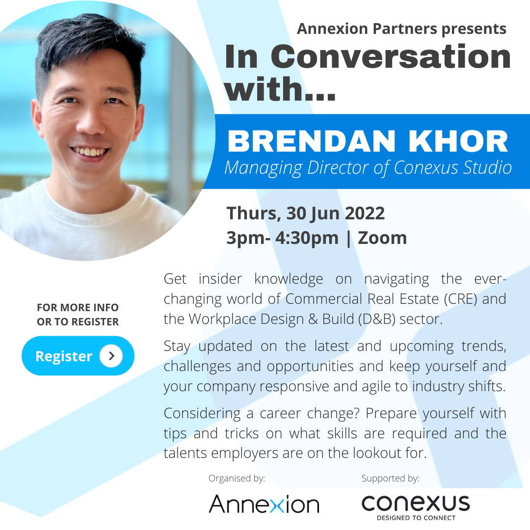 Marketing Collateral for the Networking Event with Brendan Khor